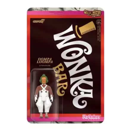 Charlie und die Schokoladenfabrik (1971) ReAction Actionfigur Wave 03 Oompa Loompa 10 cm termékfotója