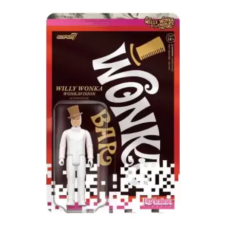 Charlie und die Schokoladenfabrik (1971) ReAction Actionfigur Wave 03 Willy Wonka (White Suit) 10 cm termékfotója