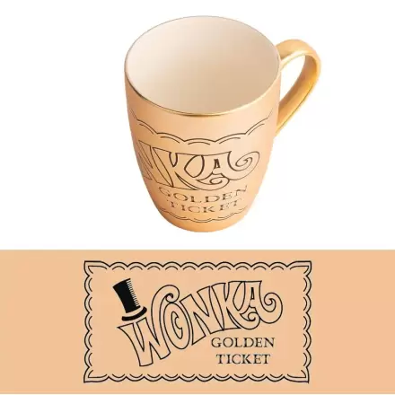 Willy Wonka Golden Ticket Tasse 350ml termékfotója