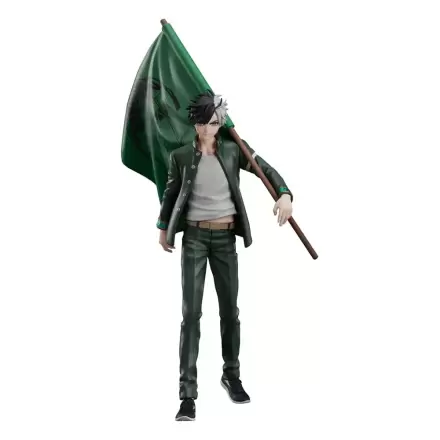 Wind Breaker Statue PVC Sakura Haruka Limited Edition with Bowfurylin School Flag 18 cm Produktfoto