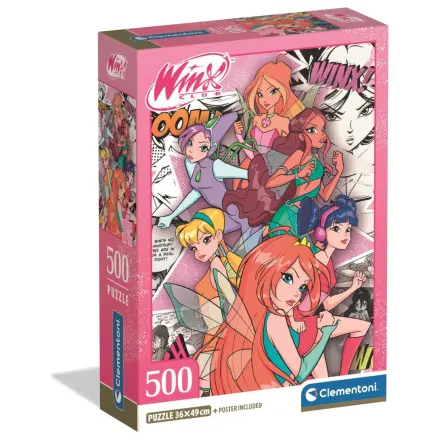 Winx Club Comic 500-teiliges Kompakt Puzzle Produktfoto