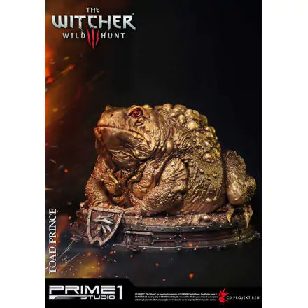 Witcher 3 Hearts of Stone Statue Krötenprinz von Oxenfurt Gold Ver. 34 cm Produktfoto
