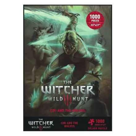 Witcher 3 Wild Hunt Puzzle Ciri und die Wölfe termékfotója