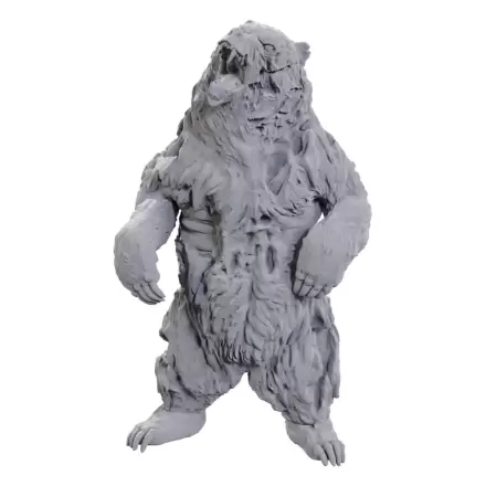 WizKids Deep Cuts Miniatur unbemalt Zombie Grizzly Bear Produktfoto