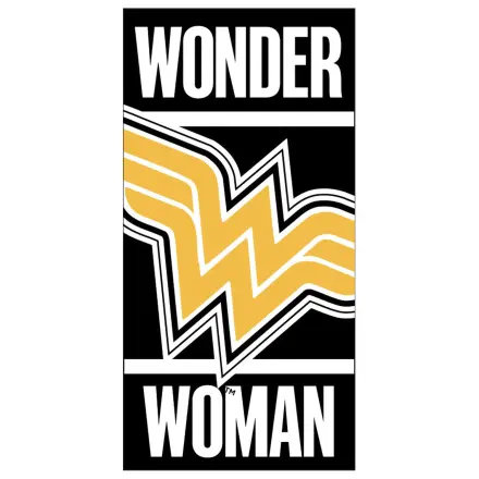Wonder Woman Schwarzes Handtuch Produktfoto