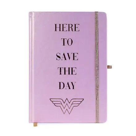 Wonder Woman Premium Notizbuch A5 Here to Save the Day Produktfoto