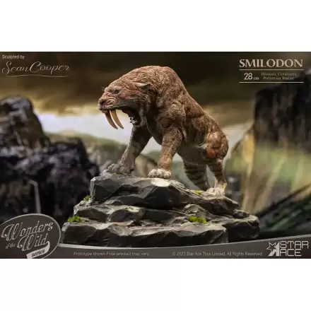 Wonders of the Wild Series Statue Smilodon 28 cm Produktfoto
