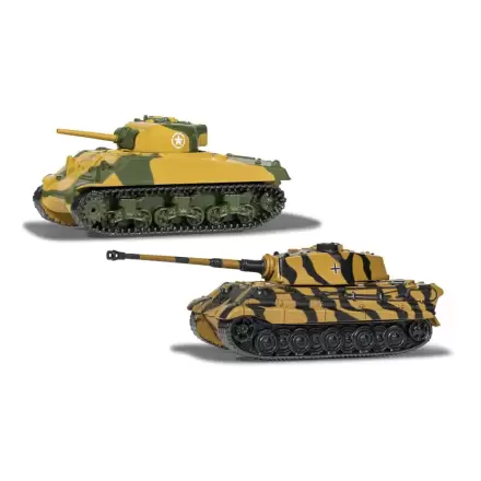 World of Tanks Die Cast Modelle 2er Pack Sherman vs King Tiger Produktfoto