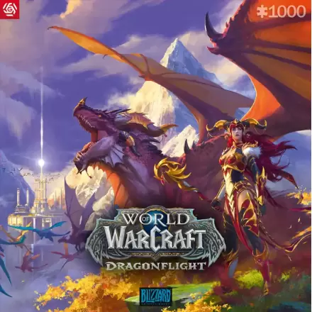 World of Warcraft Gaming Puzzle Dragonflight Alexstrasza (1000 Teile) termékfotója