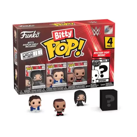 WWE Bitty Funko POP! Vinyl Figuren 4er-Pack The Undertaker 2,5 cm termékfotója