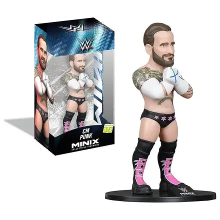 WWE CM Punk Figur Minix 12 cm Produktfoto