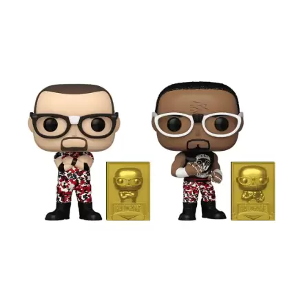 WWE Funko POP! & Buddy! Vinylfigur 2er-Pack The Dudley Boyz: Bubba Ray & D-Von (2018 Hall of Fame) Exclusive 9 cm Produktfoto