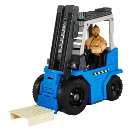 WWE Wrekkin' Fahrzeug Slam 'N Stack Gabelstabler mit Brock Lesnar Actionfigur 15 cm termékfotója