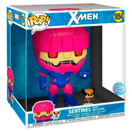 X-Men Super Sized Jumbo POP! Vinyl Figur Sentinel with Wolverine 25 cm Produktfoto