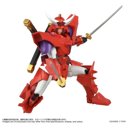 Yoroi Shin Den Samurai Troopers Toyrise Action Figur Gai of the Heat 15 cm Produktfoto