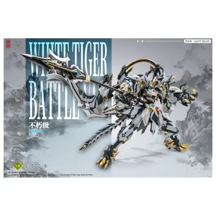 ZEN OF Collectible CD-02U White Tiger Battle Version Figur 28cm Produktfoto