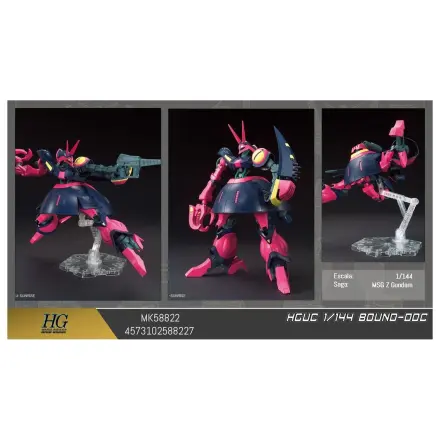 Zeta Gundam NRX-055 Baund Doc Mobile Suit Modellbausatz HGUC 1/144 Produktfoto
