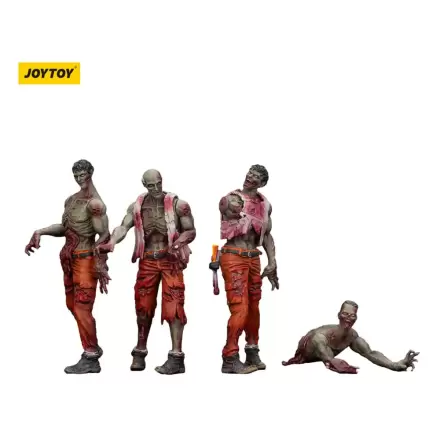 Zombie Dark Source Actionfiguren 4er-Pack Mechanic Team 8 cm Produktfoto