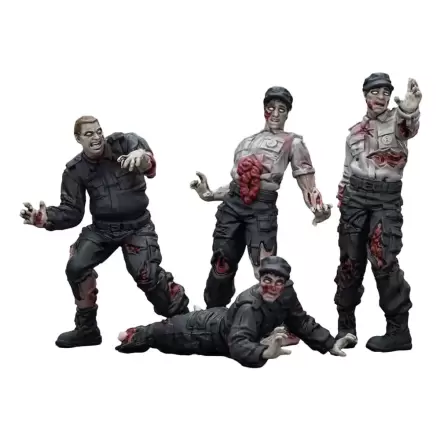 Zombie Dark Source Actionfiguren 4er-Pack Wachmänner 8 cm Produktfoto