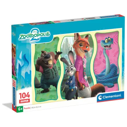 Zootopia 2 Puzzle 104 Teile Produktfoto